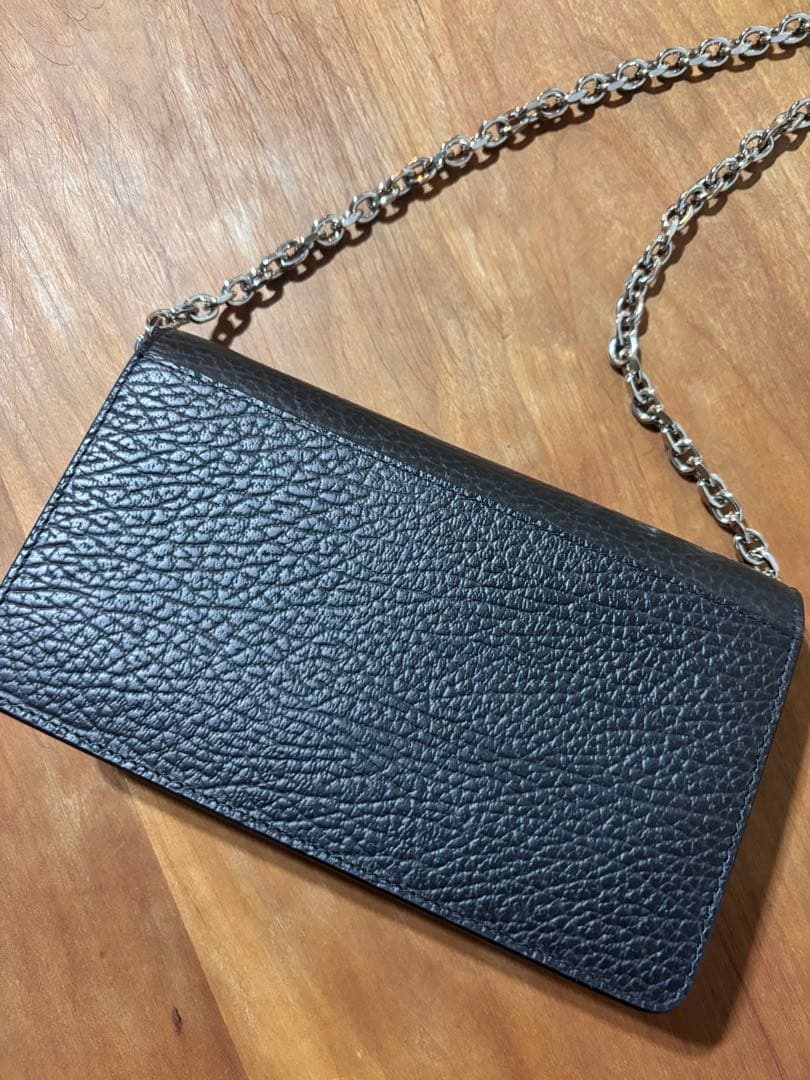 【美品】メゾンマルジェラ チェーンウォレット