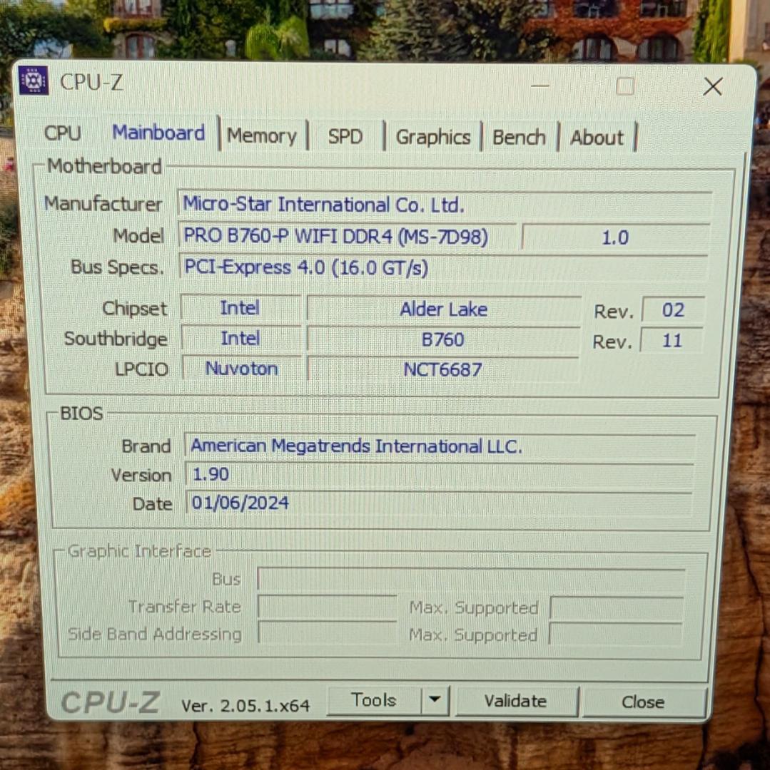 MSI B760 ATXマザーボード/i5-13500/16GB セット商品