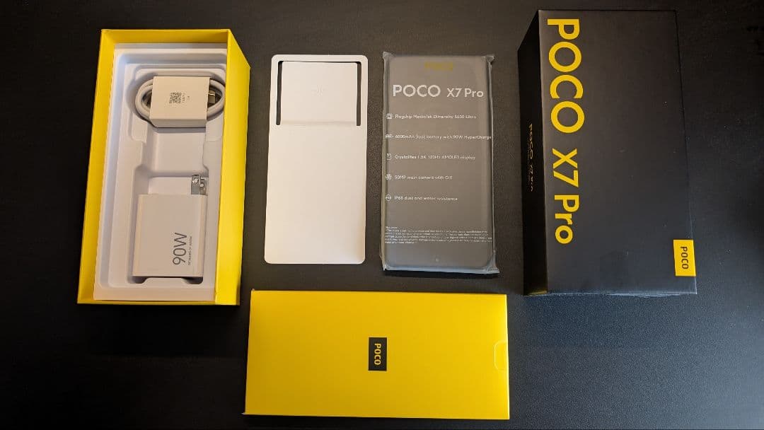 POCO X7 Pro 12GB RAM 512GB ブラック