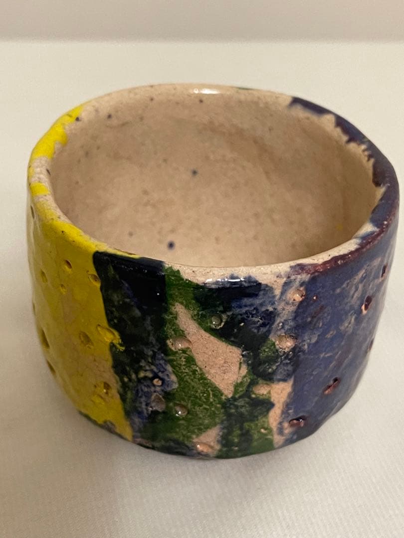 出口王仁三郎　ぐい呑み　茶碗　耀盌　ようわん 口径7cm 高さ6.6cm