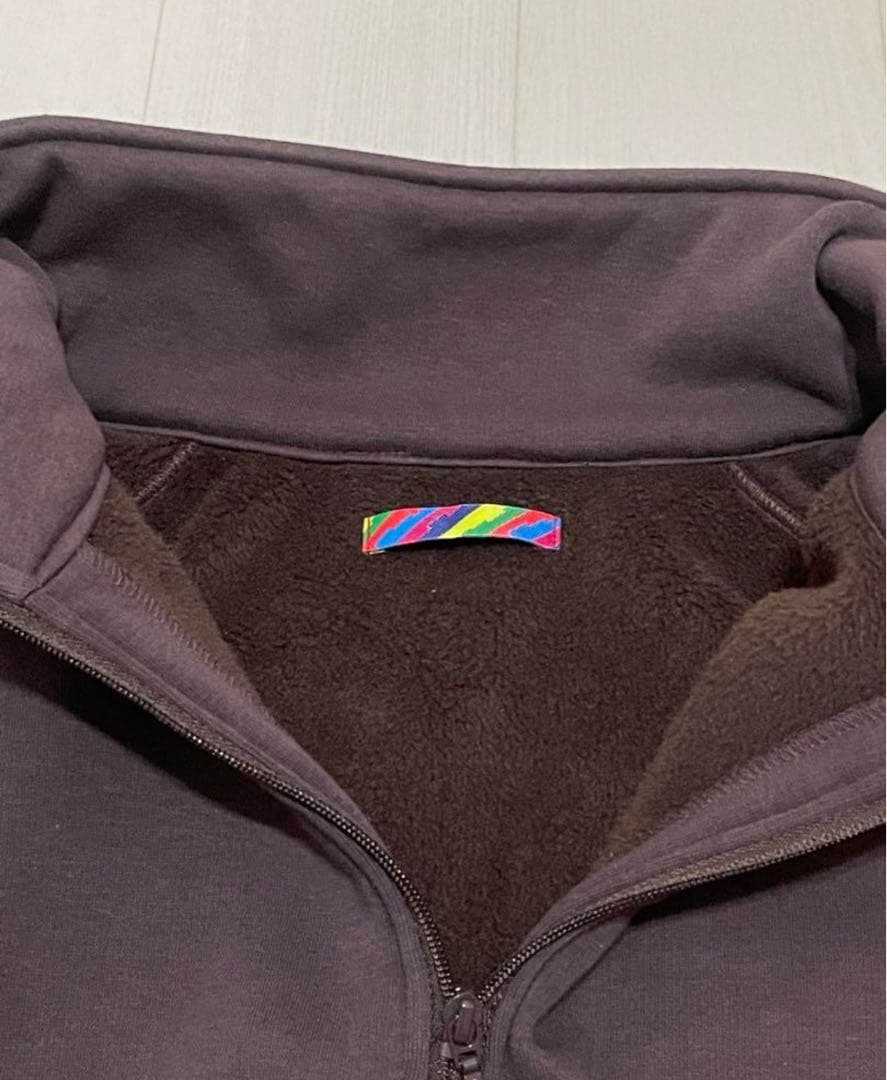 is-ness イズネス　スウェット　セットアップ 裏起毛　ブラウン　ML