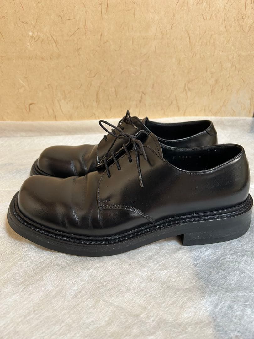 PRADA プラダ　レザー　シューズ　ブラック　27.0cm