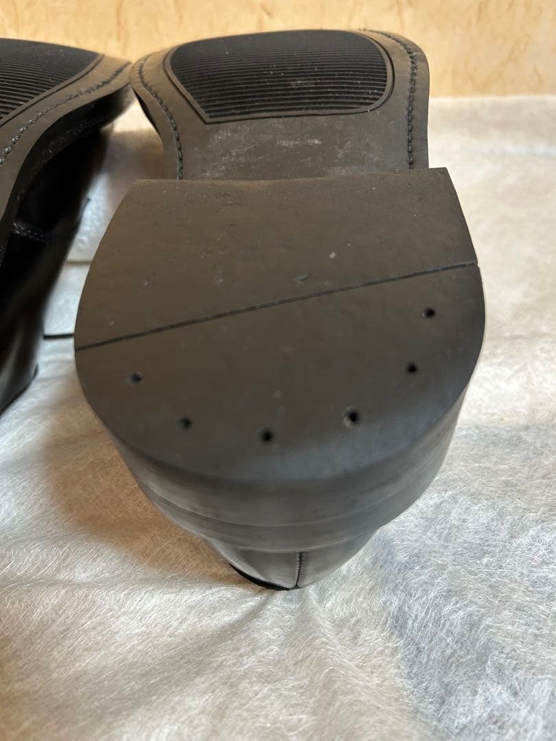 PRADA プラダ　レザー　シューズ　ブラック　27.0cm