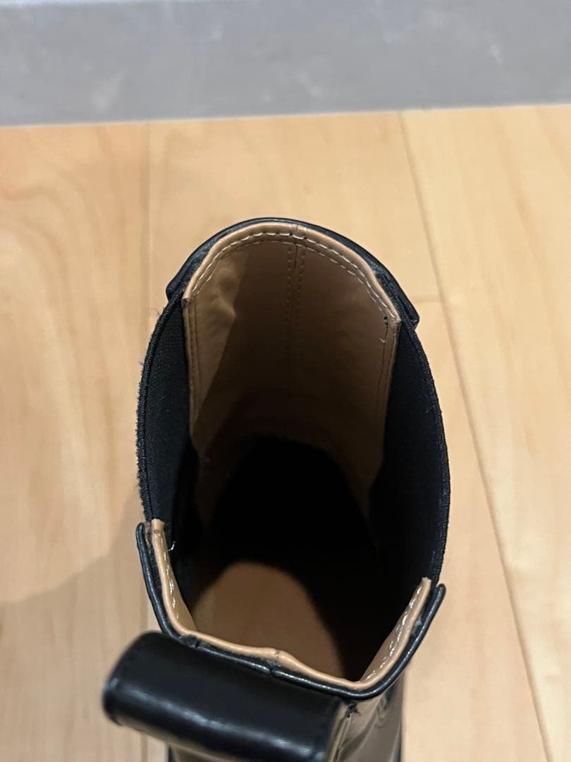 TODAYFUL Leather Middle Boots 38 サイドゴア