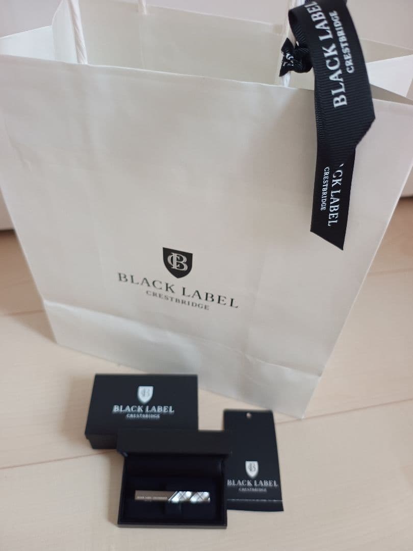 【新品タグ付き】ブラックレーベル クレストブリッジ　ネクタイピン　タイバー