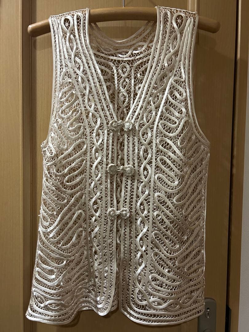 TODAYFUL トゥデイフル★ Embroidery Middle Vest