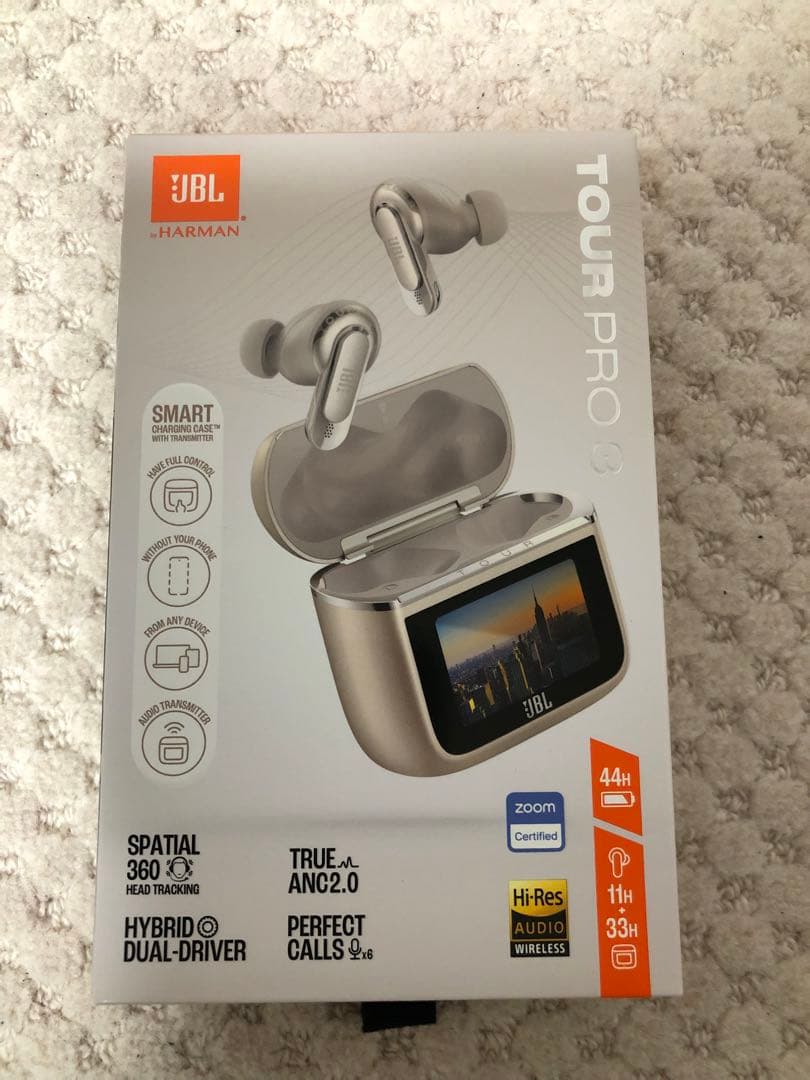 新品未開封　JBL TOUR PRO 3 ワイヤレスイヤホン　ラテ