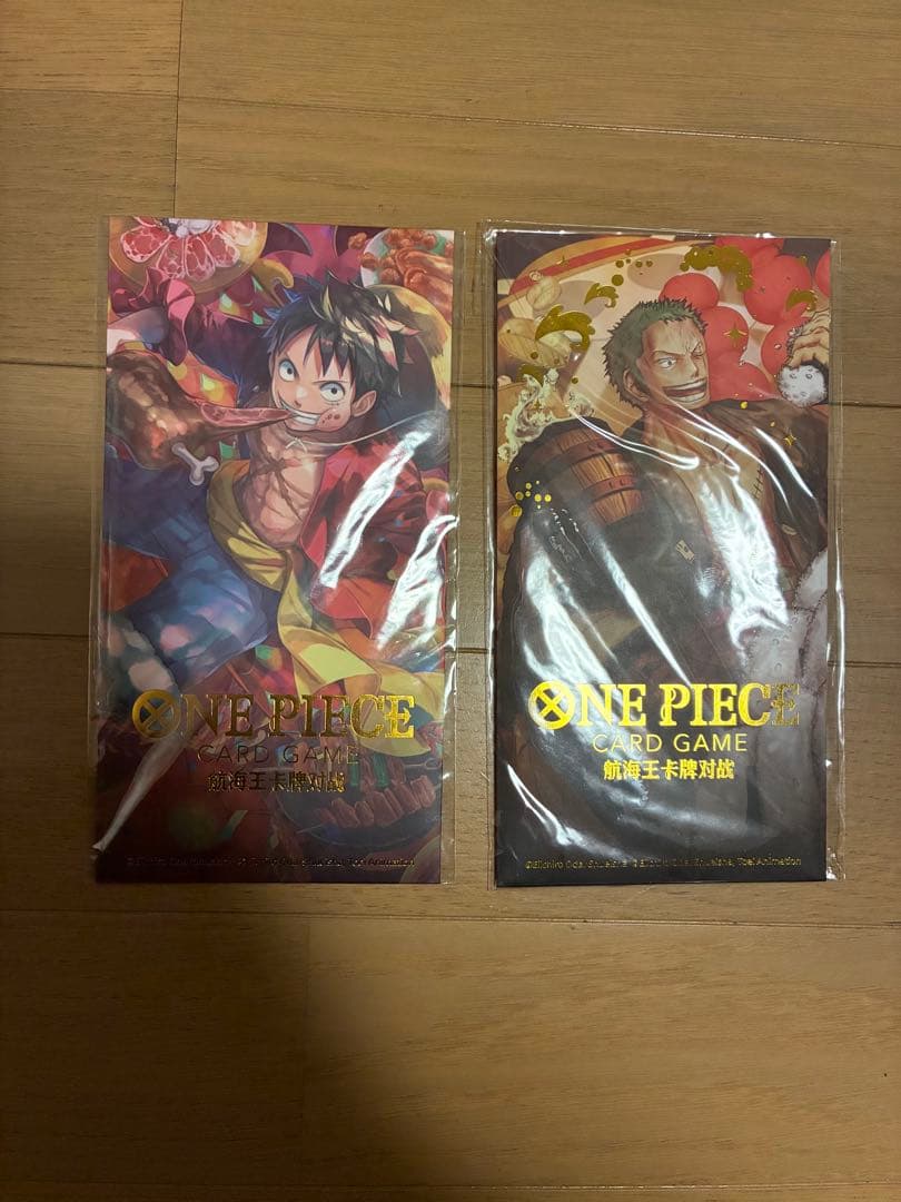 あ*こ様 【未開封】ワンピースカード　公式　中国語版新春プロモカード　ルフィ•ゾ