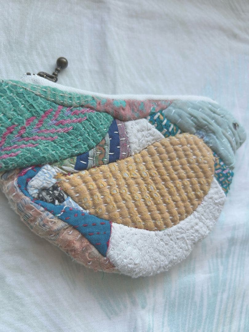 221,222 made by hand ＊maru様バッグ&ことりポーチ