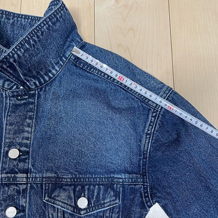 Ameri　4WAY DENIM DRESS COAT　Mサイズ　【未着用美品】