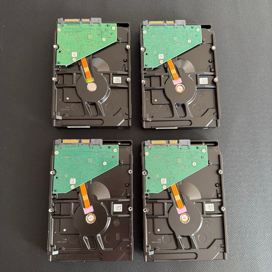 Seagate Barracuda 6TB HDD 4台セット ②