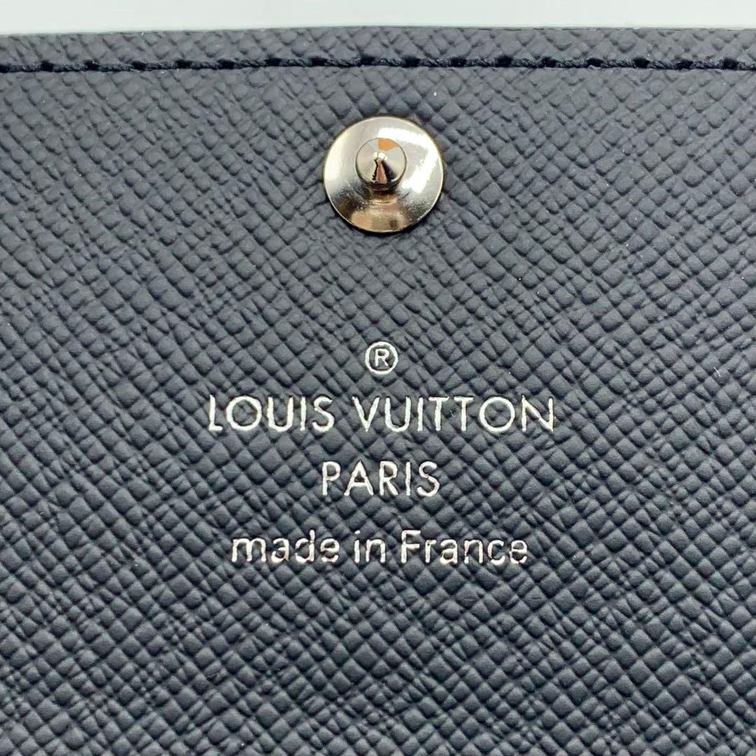 【ほぼ未使用】ルイヴィトン　キーケース　グラフィット　グレー　6連