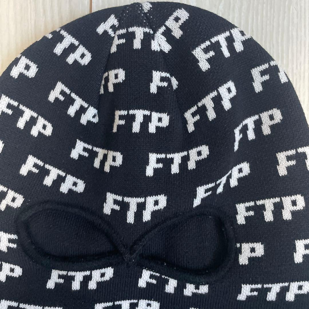 FTP ロゴ ニット帽・ビーニー 覆面 スキーマスク 未使用保管品