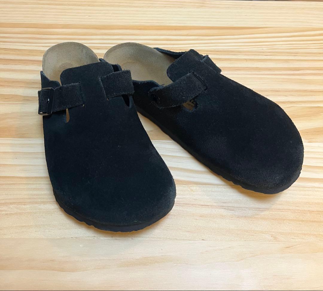 BIRKENSTOCK BOSTON BLACK スエード 41