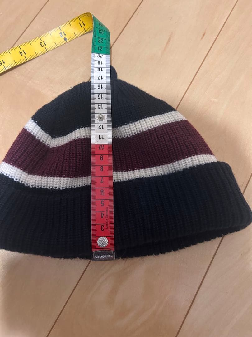 NOROLL ノーロール GERMINATE BEANIE ネイビー ウール