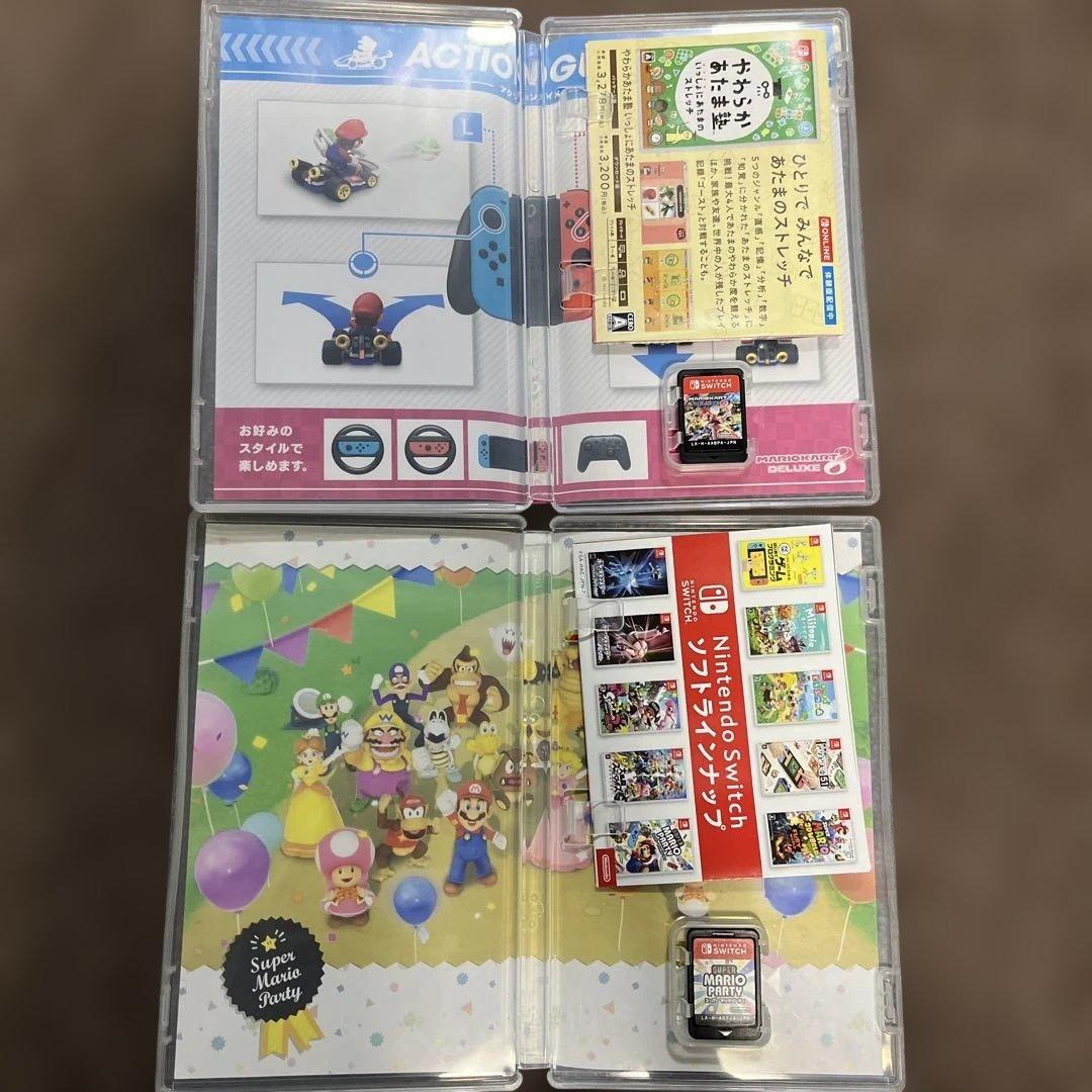 スーパーマリオパーティとマリオカート8デラックス