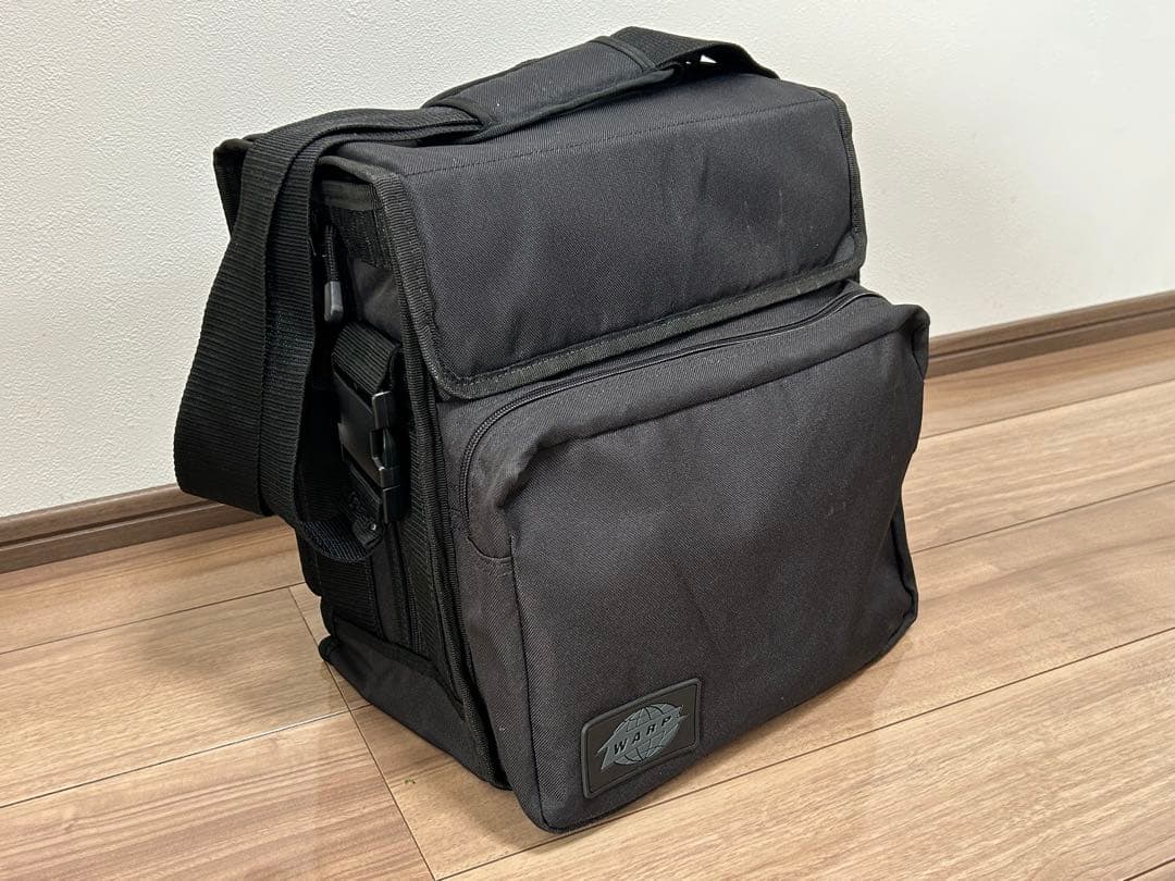 【匿名配送】WARP ワープ　レコードバッグ　レコード収納　DJ