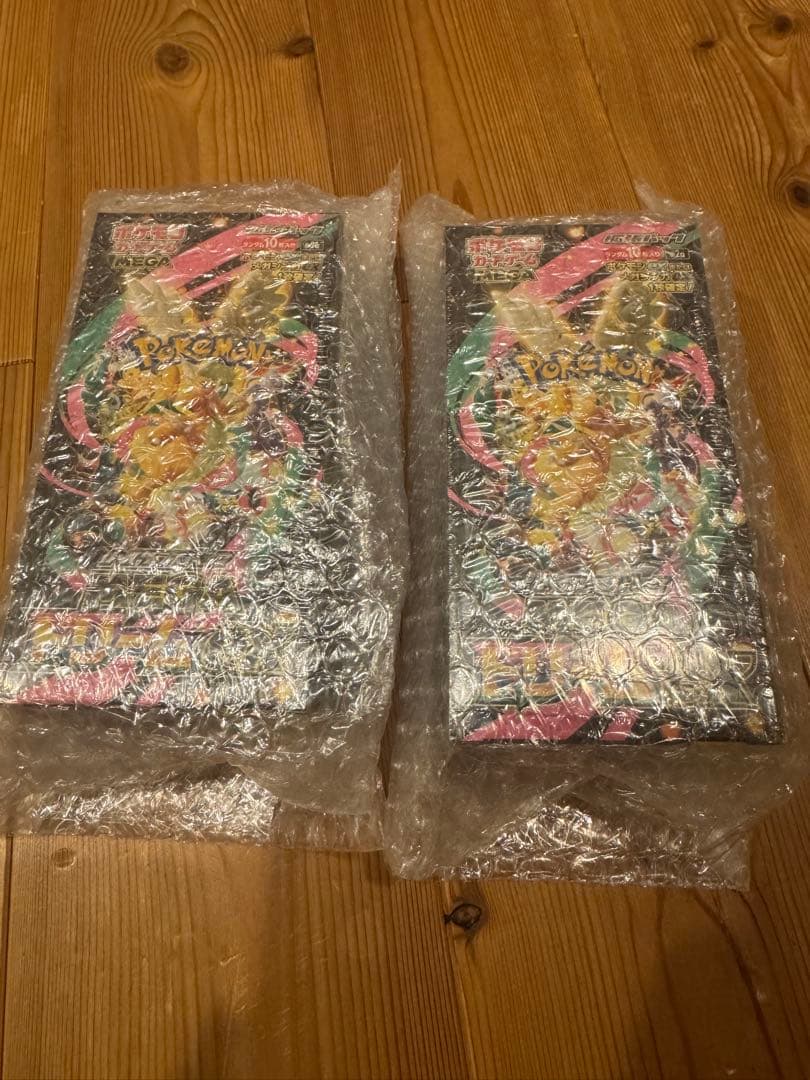即日発送 ポケモンカードMEGAドリームex 2BOX シュリンク付き新品未開封