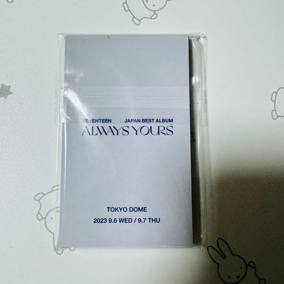 SEVENTEEN ALWAYS YOURS 会場限定 東京 トレカ 13枚