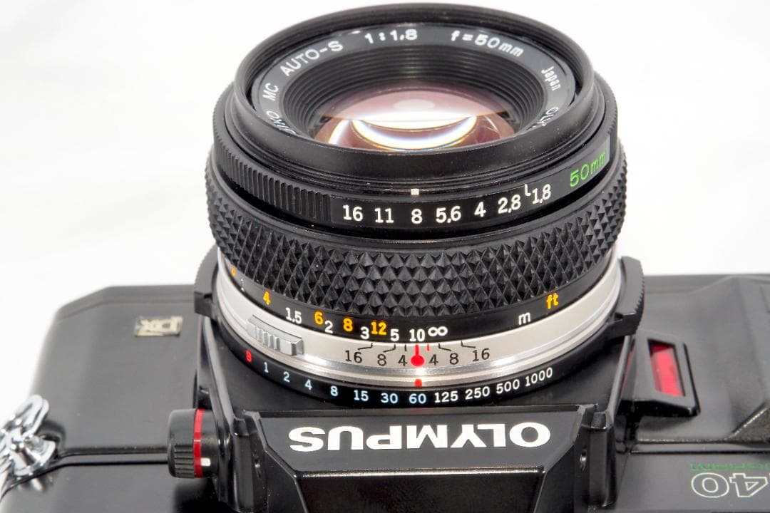 OLYMPUS OM-40P ZUIKO 50mm f1.8 分解整備済 保証付