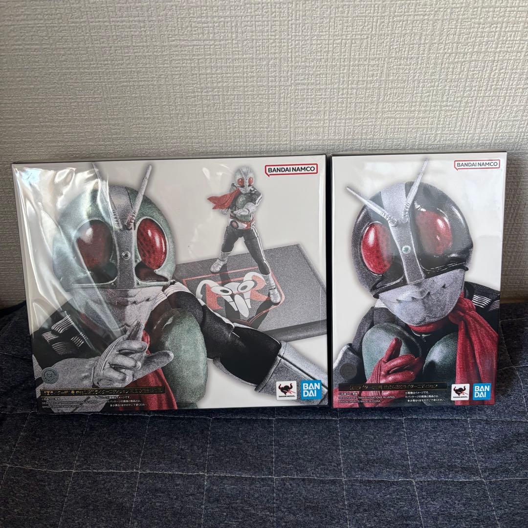 【新品未開封】真骨彫製法　仮面ライダー フィギュア スタンド付き セット