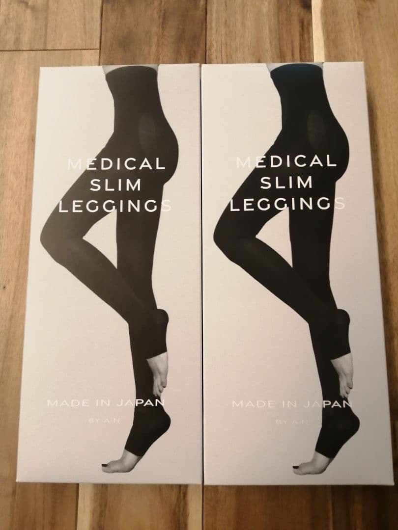 【新品未開封：2025/3/8購入品】メディカルスリムレギンス S-Mサイズ2着