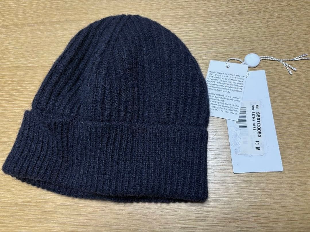 Maison Margiela ネイビー ニット帽 ビーニー M 室内試着のみ