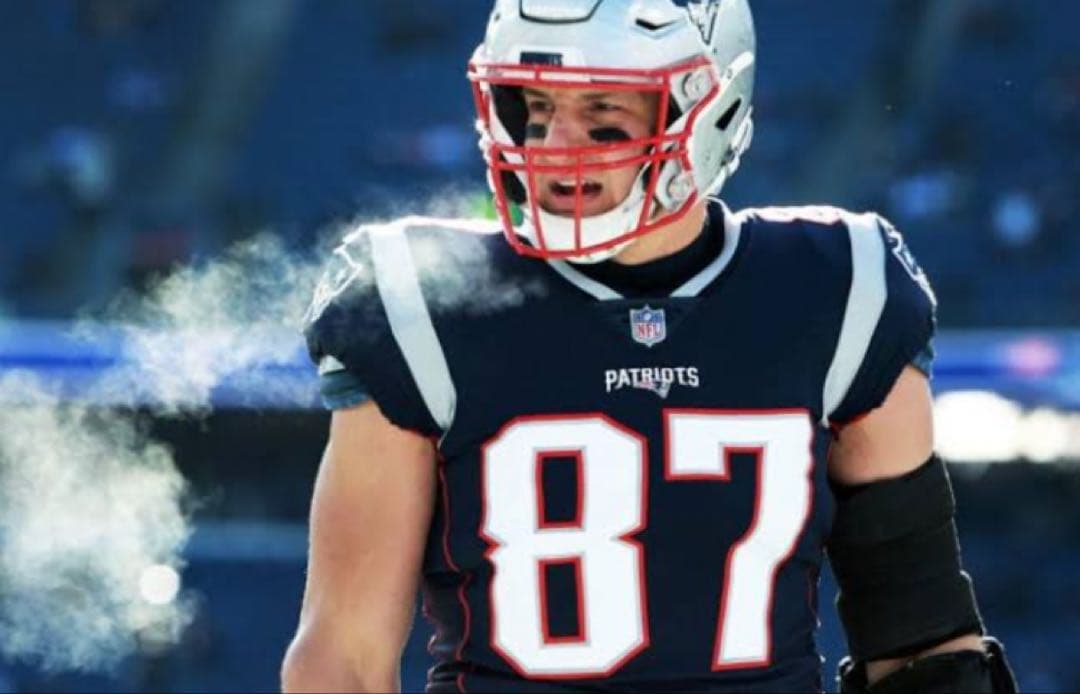 NFL PATRIOTSペイトリオッツ グロンコウスキー オンフィールドジャージ