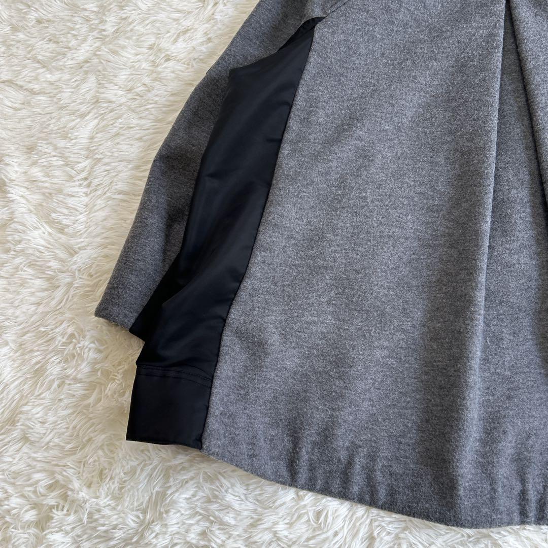 定価5.9万 シーレットフロムアラアラ ニットドッキングコート ブルゾン