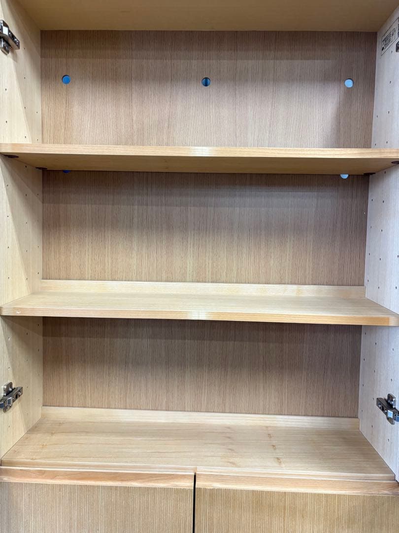 無印良品/良品計画　組み合わせてつかえる木製収納シェルフ　キャビネット　奥行23