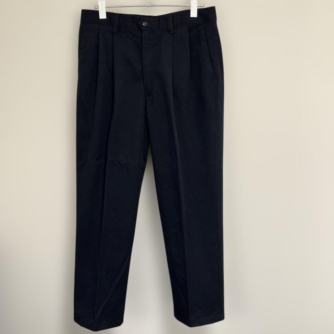 90s DOCKERS ドッカーズ チノスラックス ブラック W33L29
