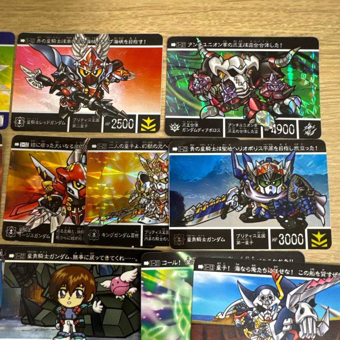 新約SDガンダム外伝 カードダス　二人の皇子編　まとめ売り【5210
