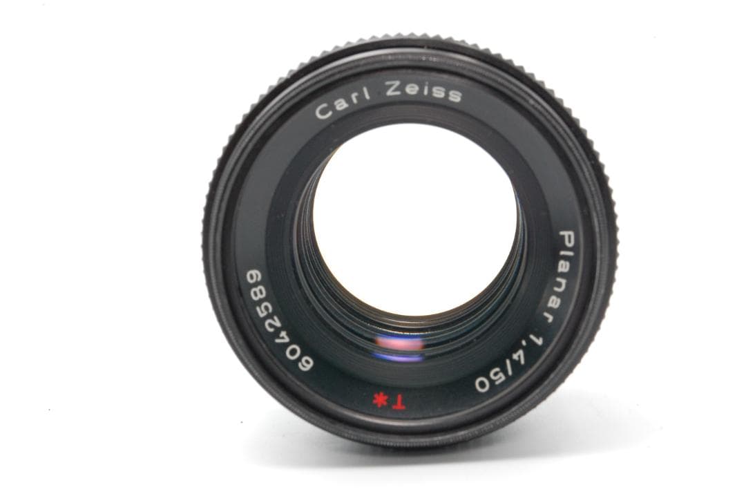 レンズ(単焦点) Contax Carl Zeiss Planar 50mm F1.4 AEJ