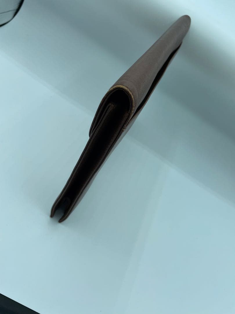 YSL ブラウン クラッチバッグ