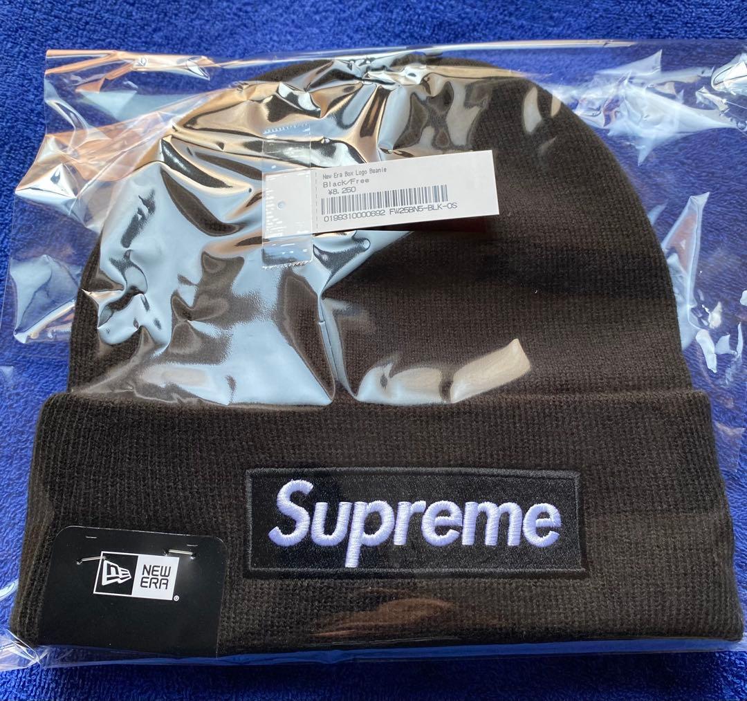 帽子 25FW Supreme x New Era Box Logo Beanie