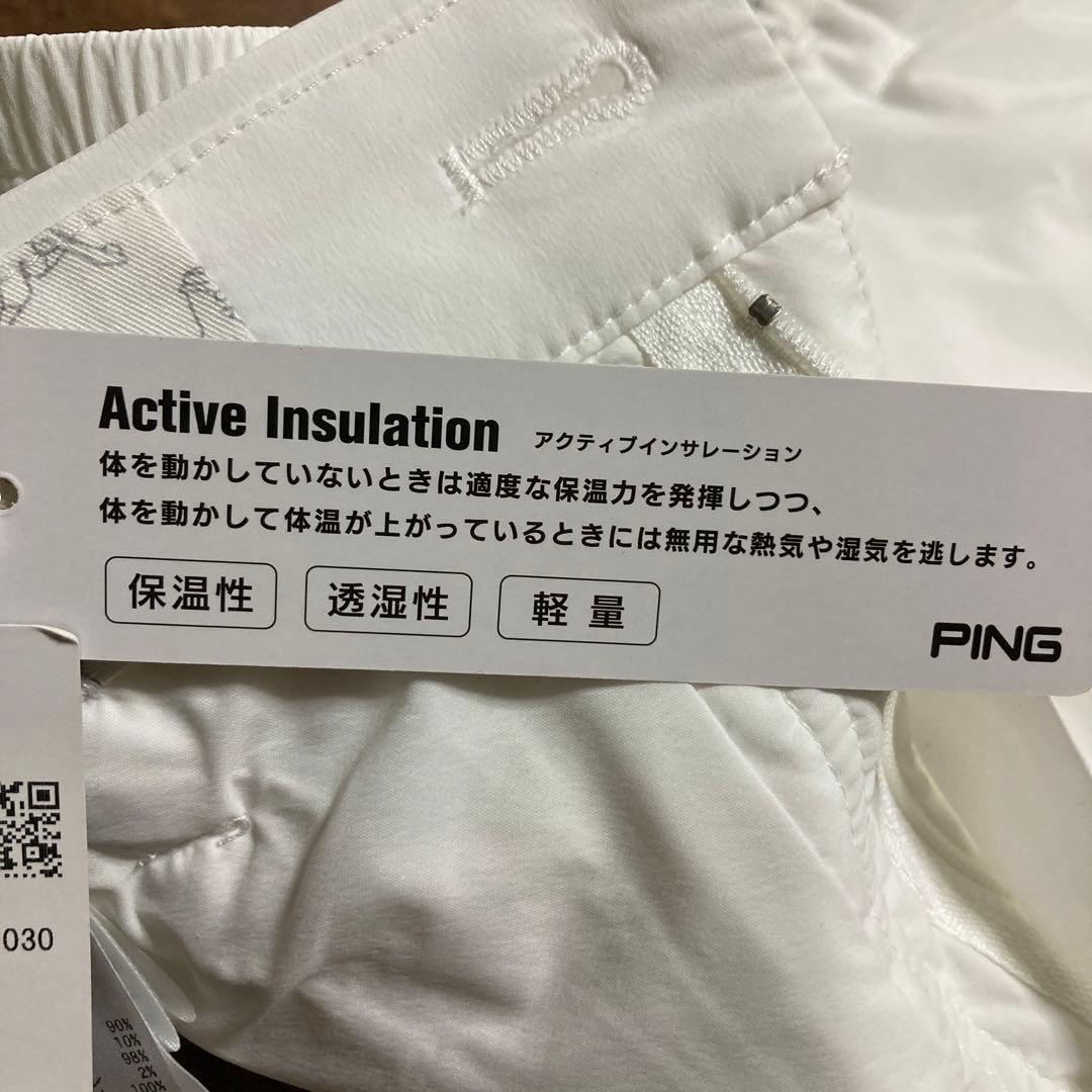 谷野省吾 PING レディースパンツ　 ホワイト