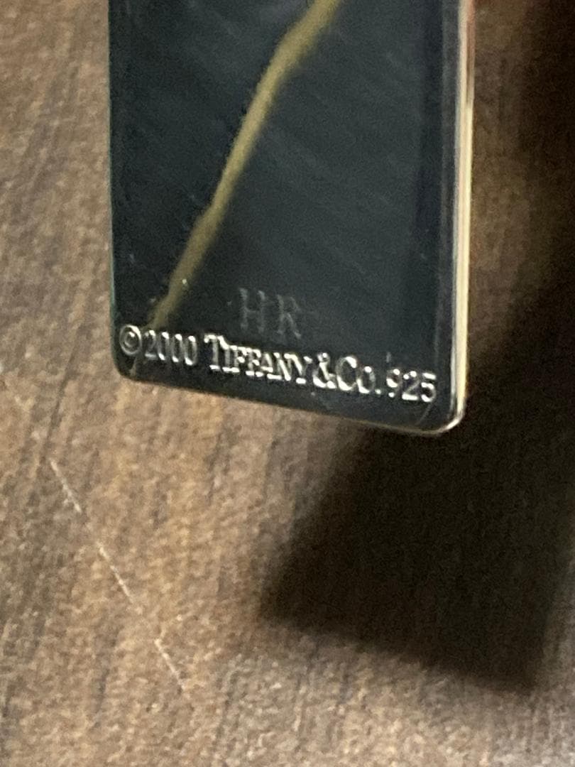 美品 ティファニー ウェルカム キーリング キーホルダー シルバー925