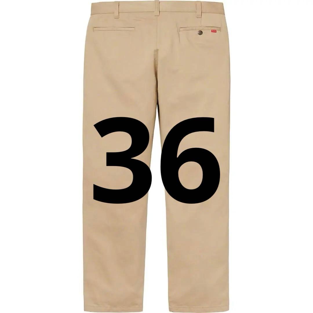 Supreme Work Pant 36 Khaki カーキワークパンツ