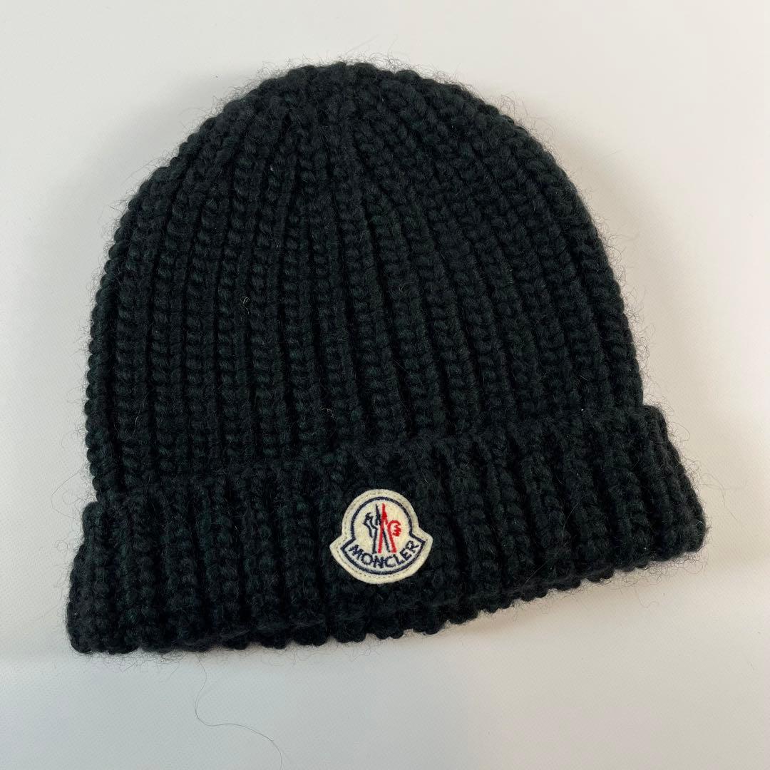 MONCLER　モンクレール　ニット帽　ブラック