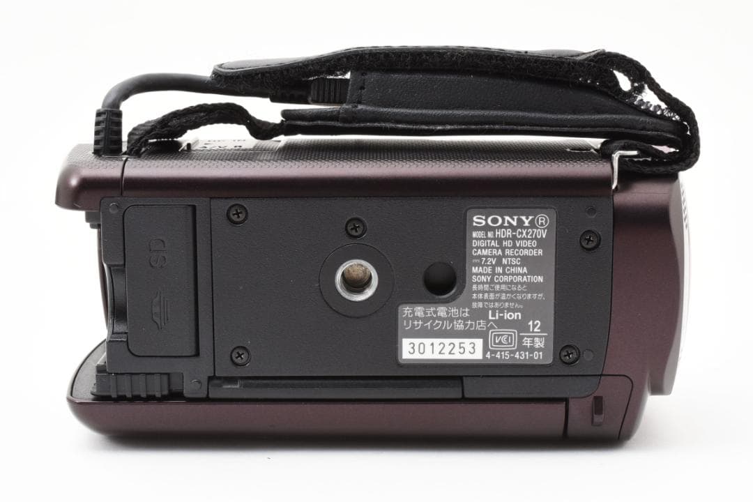 b*o様 【美品】SONY HANDYCAM HDR-CX270V ブラウン