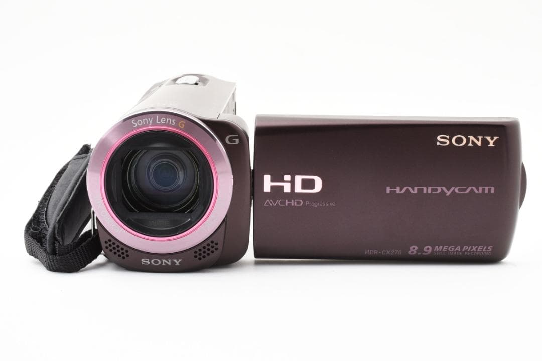 b*o様 【美品】SONY HANDYCAM HDR-CX270V ブラウン