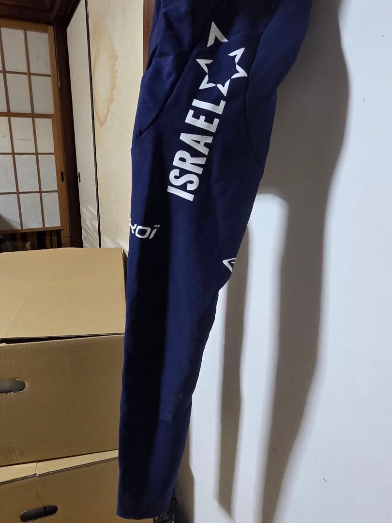 新品未使用非売品 イスラエルプレミアテックビブタイツXS 冬用
