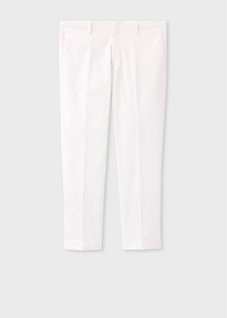 中村圭 パンツ2本 美品 Paulsmithネイビー テーパードスラックス