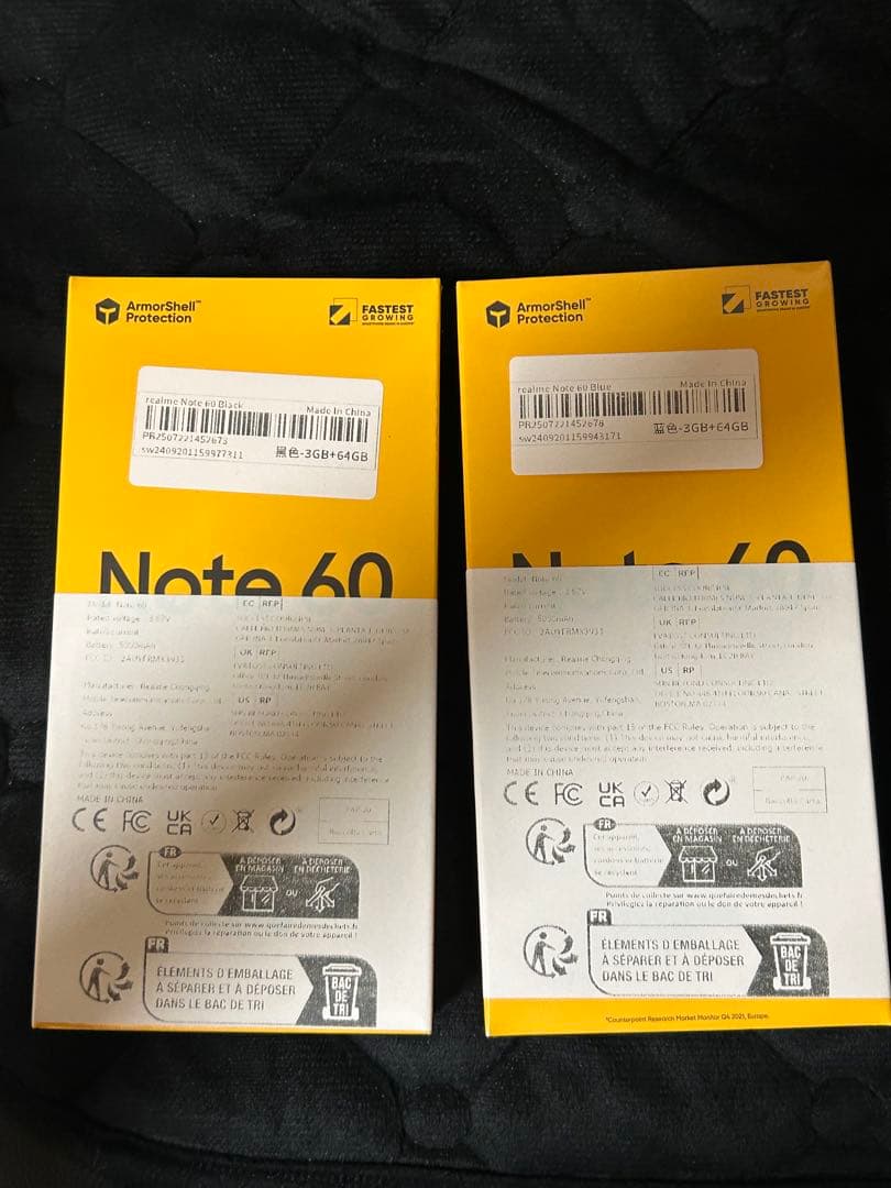 Note 60 3GB/64GB 2台