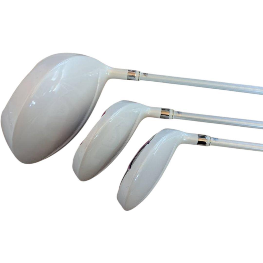 美品 カレドニア レディースゴルフフルセット CL-460α バッグ付き 10本