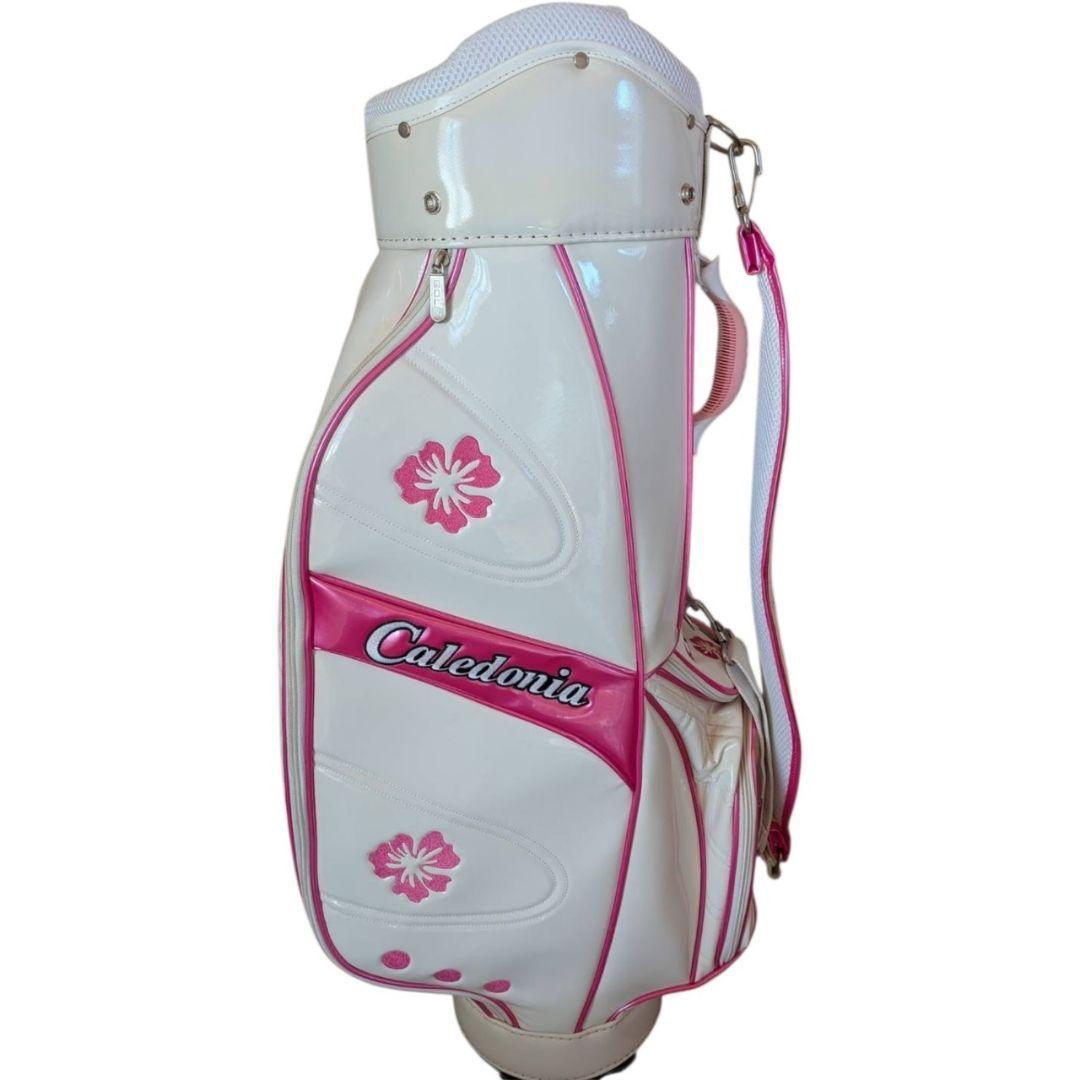 美品 カレドニア レディースゴルフフルセット CL-460α バッグ付き 10本