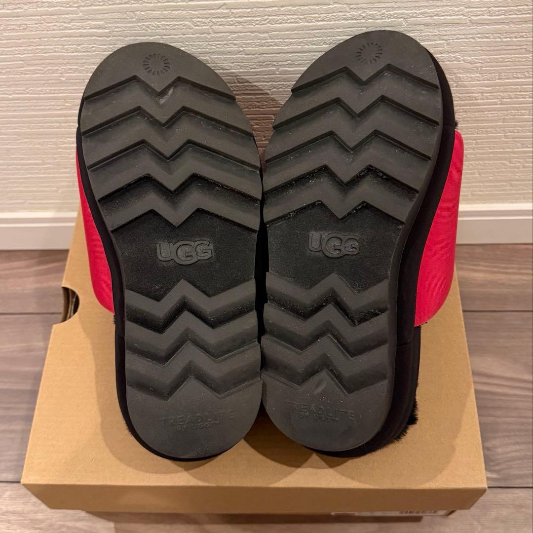UGGマキシグラフィックスライド厚底サンダル