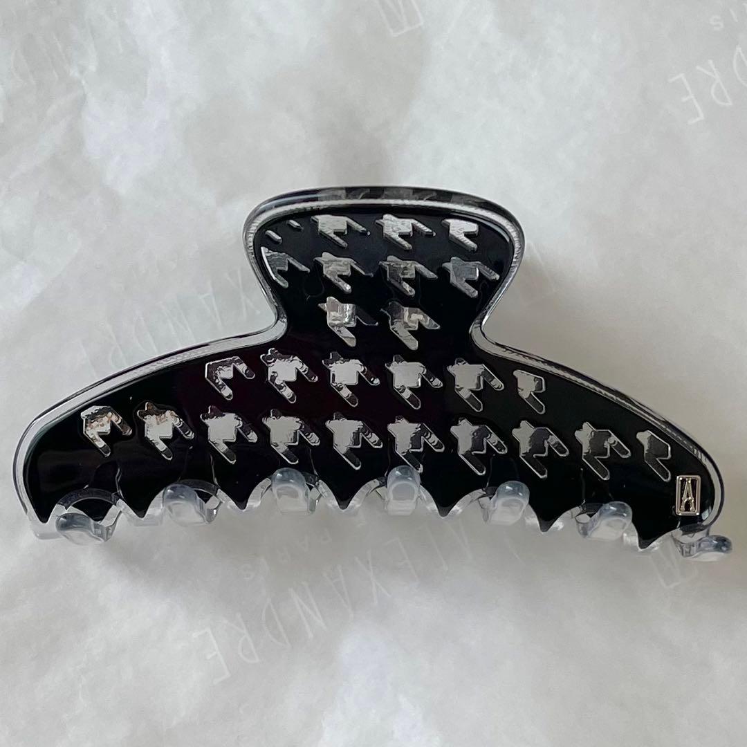 アレクサンドル ドゥ パリ クリップ クリア×ブラック