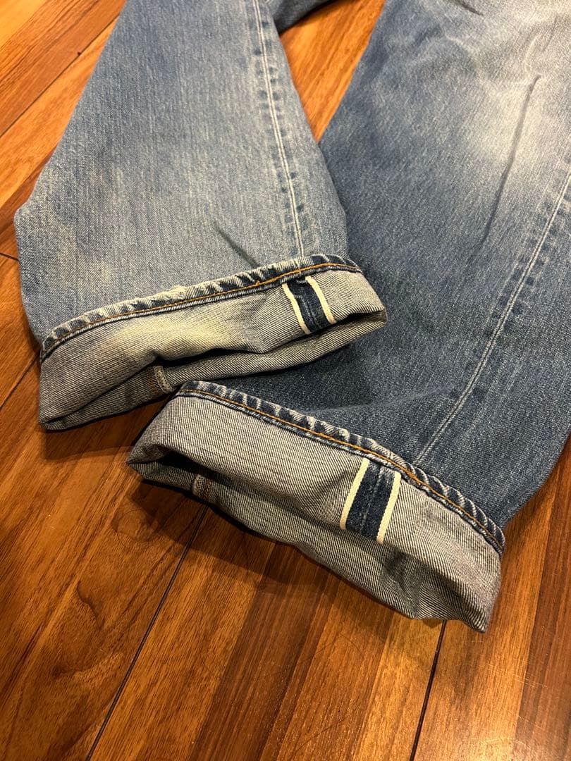 リーバイス USA バレンシア製 110周年 501 赤耳 セルビッチ 555