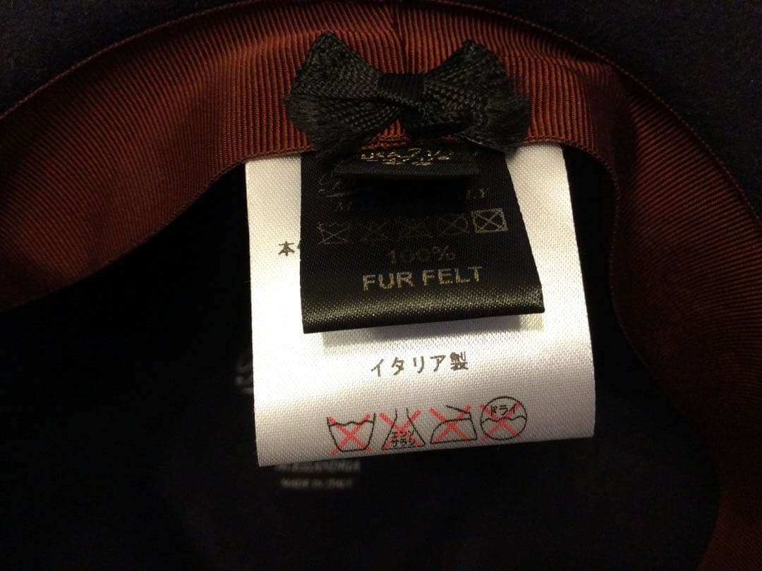 nao.さん専用ボルサリーノ ALESSANDRLA ラビットフェルト